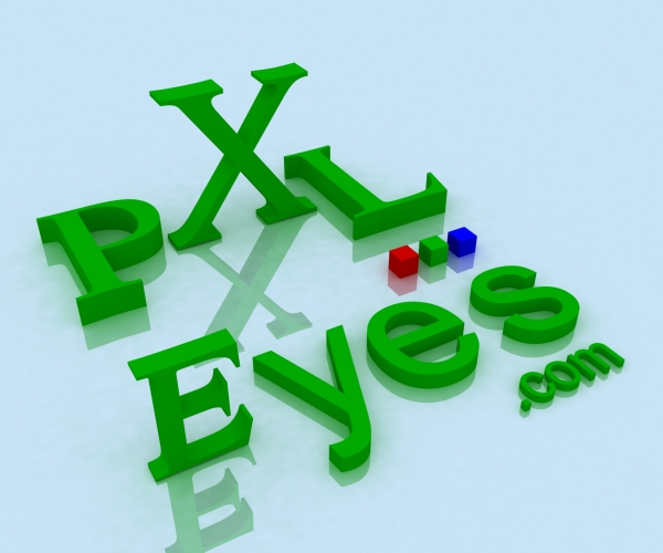 Creation of PXL Logo 3DS Max  v.2: Final Result